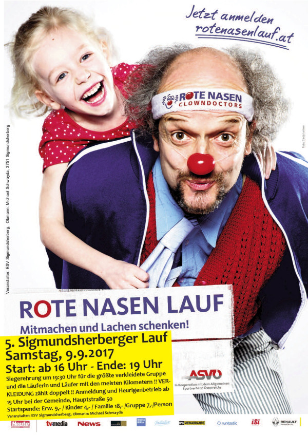 Rote Nasen Lauf Sigmundsherberg 2017